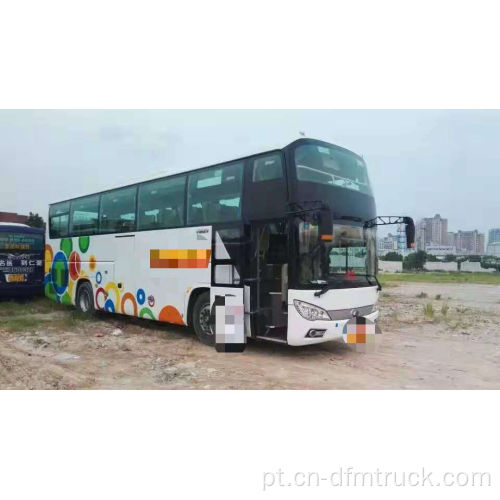 Ônibus de viagem de ônibus intermediário Yutong CNG com 40-60 lugares